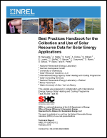 Best Practices Handbook for the Collection and Use of Solar Resource Data for Solar Energy Applications