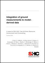 Integration of ground measurements with model-derived data