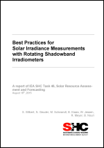Best Practices for Solar Irradiance Measurements with Rotating Shadowband Radiometers